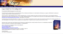 Desktop Screenshot of legacysvenska.com